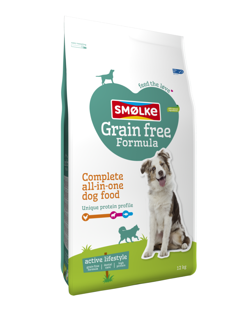 Afdeling scherp Tegenover Smølke hondenvoer Adult Grain Free Formula 12 kg | Hofstede Dier & Tuin